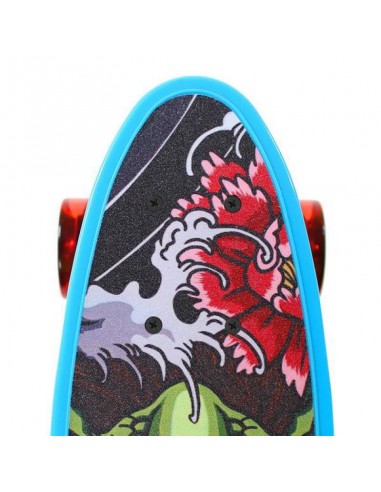 Nils Extreme Crude Dragon Complete Penny Board Μπλε