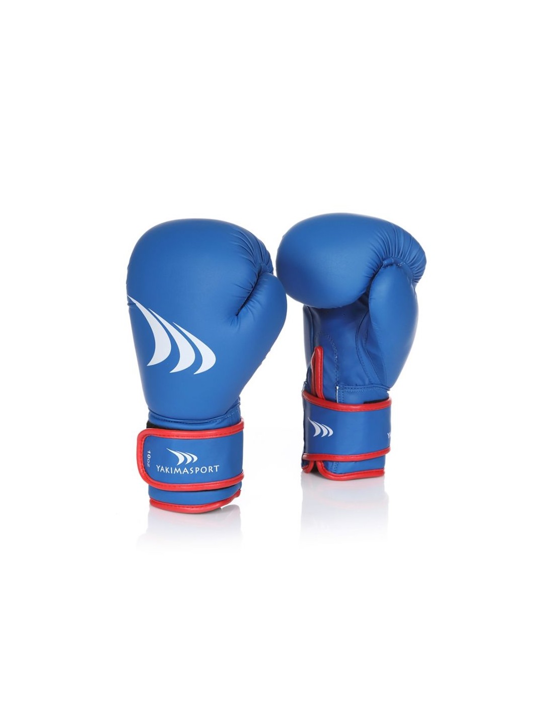 Yakimasport Shark 100343 Γάντια Πυγμαχίας από Συνθετικό Δέρμα για Αγώνα Μπλε
