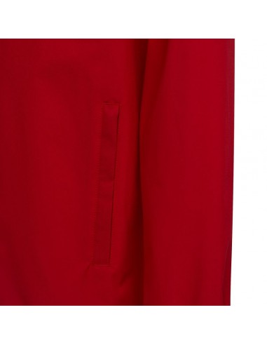 Adidas Παιδικό Αθλητικό Μπουφάν Κοντό με Κουκούλα Κόκκινο IK4013