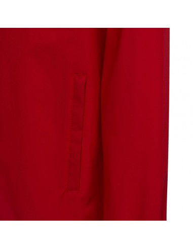 Adidas Παιδικό Αθλητικό Μπουφάν Κοντό με Κουκούλα Κόκκινο IK4013