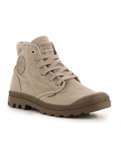 Palladium Us Pampa High Γκρι Ανδρικά Αρβυλάκια 02352-297-M