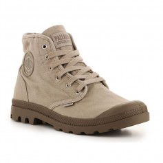 Palladium Us Pampa High Γκρι Ανδρικά Αρβυλάκια 02352-297-M