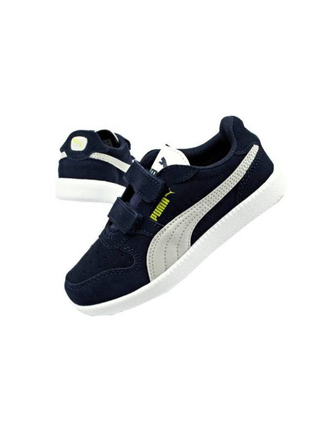 Puma Παιδικά Sneakers Icra με Σκρατς Μπλε 358883-28