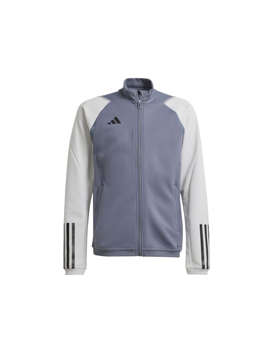 Adidas Tiro 23 Competition Ανδρική Ζακέτα με Φερμουάρ Γκρι HP1908