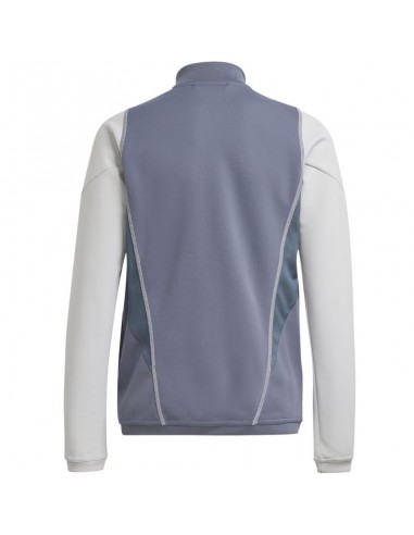 Adidas Tiro 23 Competition Ανδρική Ζακέτα με Φερμουάρ Γκρι HP1908