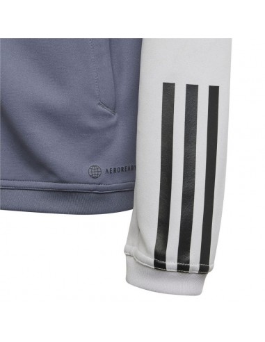 Adidas Tiro 23 Competition Ανδρική Ζακέτα με Φερμουάρ Γκρι HP1908