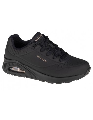 Skechers Uno Stand on Air Γυναικεία Sneakers Μαύρα 73690-BBK