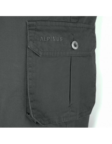 Alpinus SI18159 Ανδρικό Κοντό Παντελόνι Πεζοπορίας Γκρι