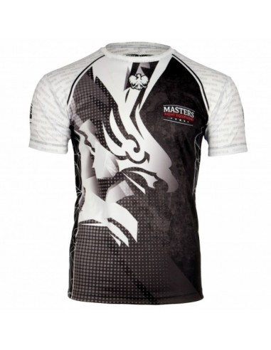 Sport Masters Iron Mfc Patriotic Eagle Ανδρικό Αθλητικό T-shirt Κοντομάνικο Μαύρο 06115-01M