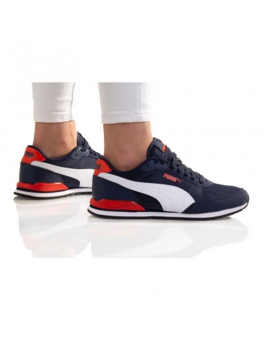 Puma St Runner V3 Ανδρικά Sneakers Navy Μπλε 385510-09