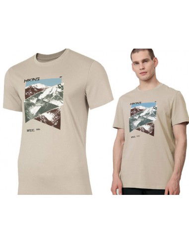 T-shirt 4F M H4L22-TSM071 gray