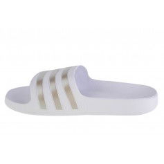 Adidas Adilette Slides Cloud White / Platinum Metallic EF1730