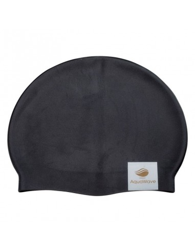 Aquawave Primecap Σκουφάκι Κολύμβησης Ενηλίκων από Σιλικόνη Μαύρο