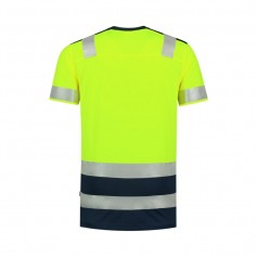 Tricorp MLI-T0197 T-Shirt Εργασίας με Αντανακλαστικές Ταινίες Κίτρινο