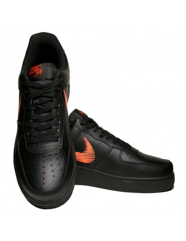 Nike Air Force 1 Low Zig Zag Black Orange, Where To Buy, DN4928-001