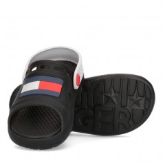Tommy Hilfiger Παιδικά Παπουτσάκια Θαλάσσης Comfy Sandal X001 T1B2-32262-0083X001 Μαύρα