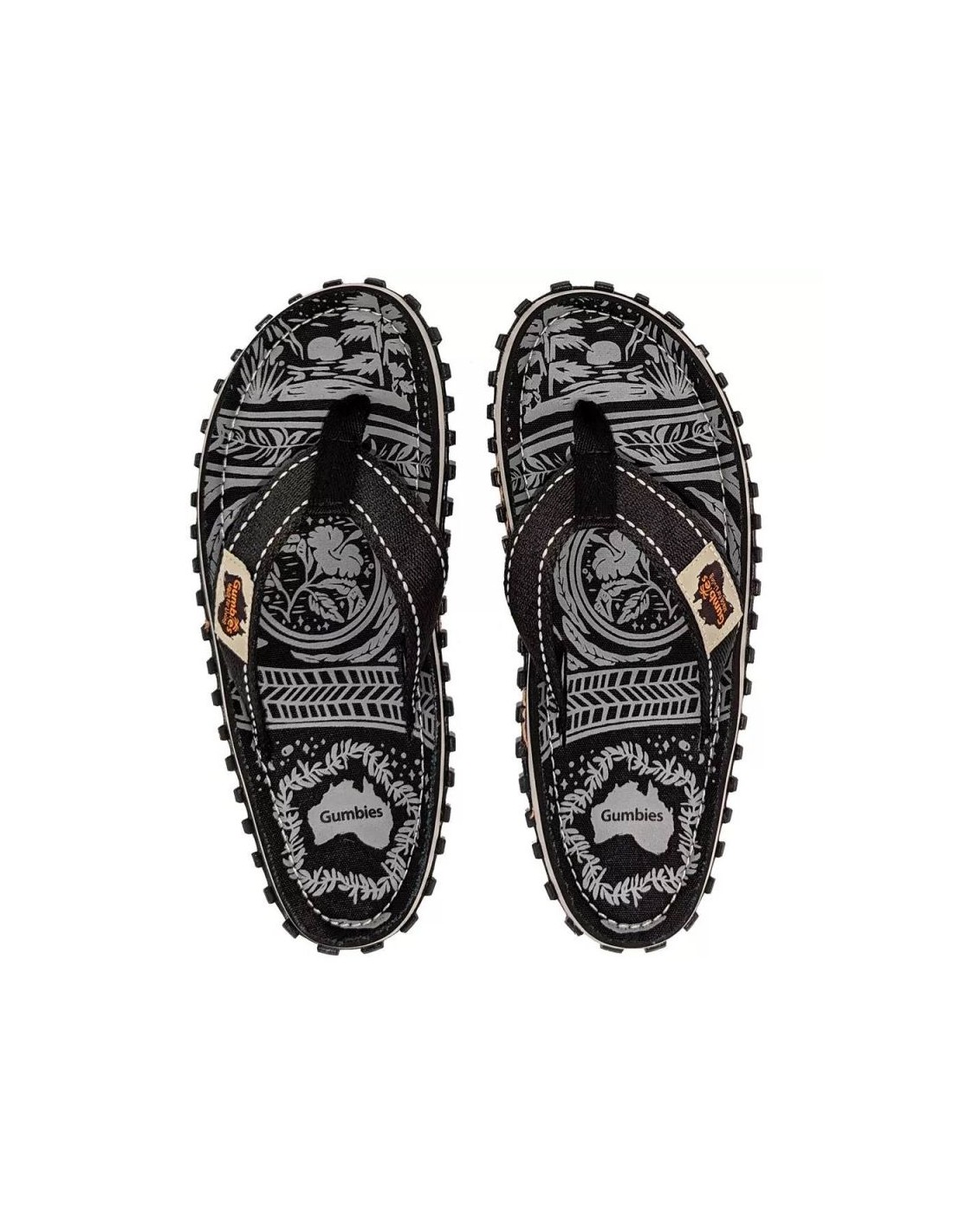 Gumbies Gumbies Ανδρικά Flip Flops Μαύρα GUFFISL108