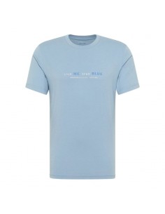 Mustang Ανδρικό T-shirt Κοντομάνικο Μπλε 1013562 5124