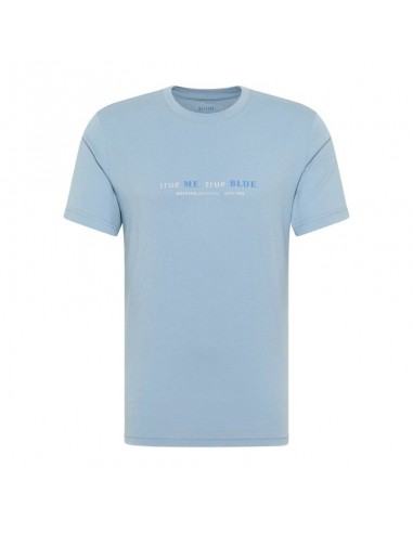 Mustang Ανδρικό T-shirt Κοντομάνικο Μπλε 1013562 5124