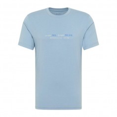 Mustang Ανδρικό T-shirt Κοντομάνικο Μπλε 1013562 5124