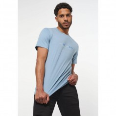 Mustang Ανδρικό T-shirt Κοντομάνικο Μπλε 1013562 5124