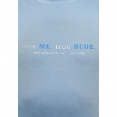 Mustang Ανδρικό T-shirt Κοντομάνικο Μπλε 1013562 5124