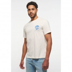 Mustang Ανδρικό T-shirt Κοντομάνικο Λευκό 10135482013