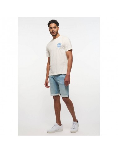 Mustang Ανδρικό T-shirt Κοντομάνικο Λευκό 10135482013