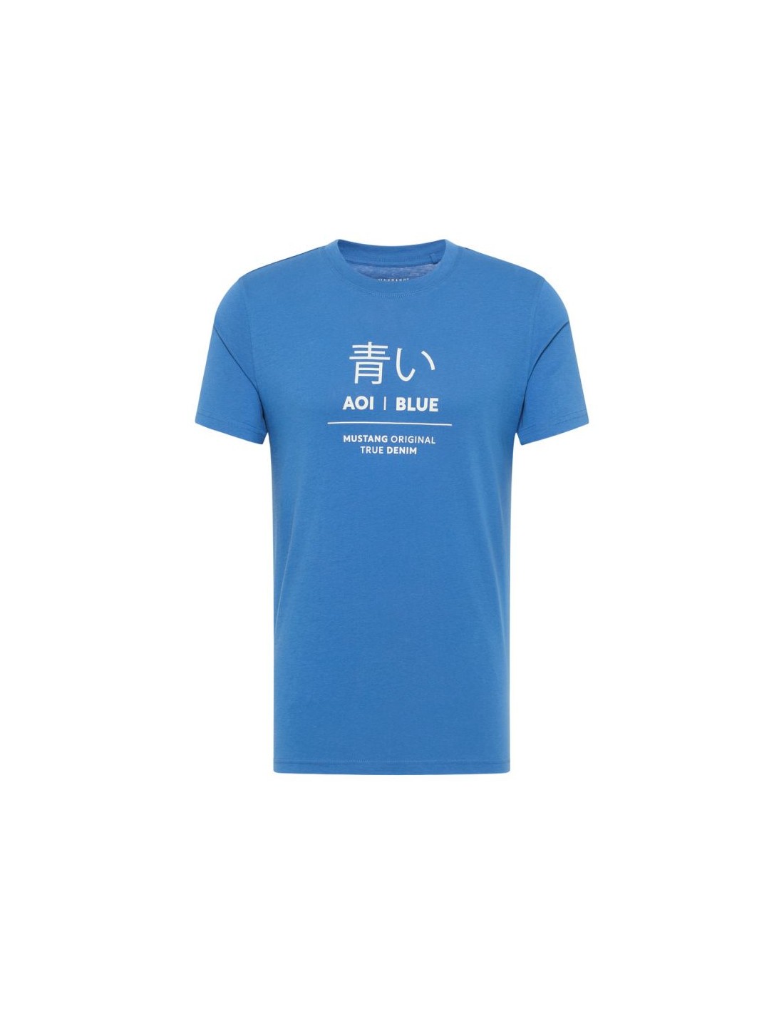 Mustang Ανδρικό T-shirt Κοντομάνικο Μπλε 10135225234