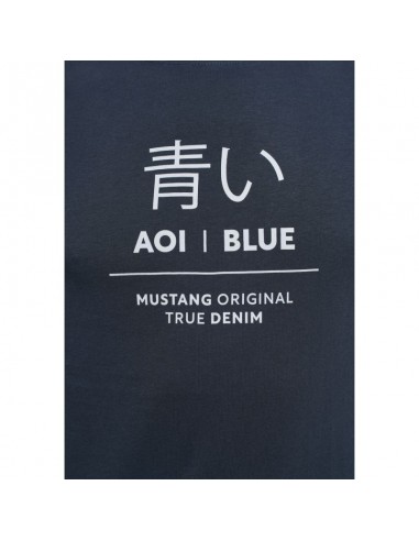 Mustang Ανδρικό T-shirt Κοντομάνικο Navy Μπλε 10135225330