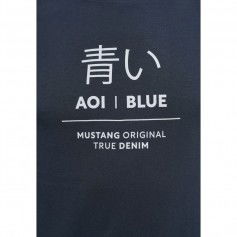 Mustang Ανδρικό T-shirt Κοντομάνικο Navy Μπλε 10135225330