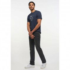 Mustang Ανδρικό T-shirt Κοντομάνικο Navy Μπλε 10135225330