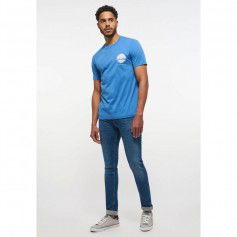 Mustang Ανδρικό T-shirt Κοντομάνικο Μπλε 10135485234