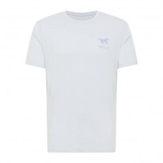 Mustang Ανδρικό T-shirt Κοντομάνικο Λευκό 10135344017