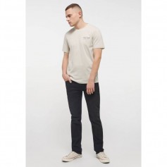 Mustang Ανδρικό T-shirt Κοντομάνικο Μπεζ 1013523 2081