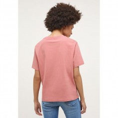 Mustang Κοντομάνικη Γυναικεία Μπλούζα Καλοκαιρινή Κόκκινη 10133877261