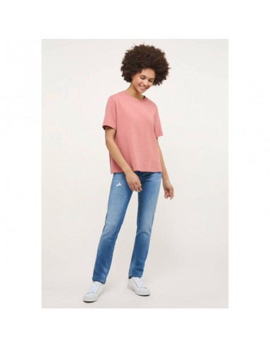 Mustang Κοντομάνικη Γυναικεία Μπλούζα Καλοκαιρινή Κόκκινη 10133877261