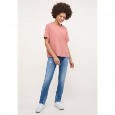 Mustang Κοντομάνικη Γυναικεία Μπλούζα Καλοκαιρινή Κόκκινη 10133877261