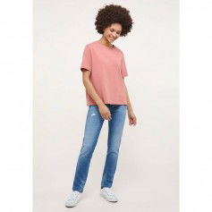 Mustang Κοντομάνικη Γυναικεία Μπλούζα Καλοκαιρινή Κόκκινη 10133877261