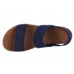 Skechers Καλοκαιρινές Γυναικείες Πλατφόρμες Navy Μπλε 119571-NVY