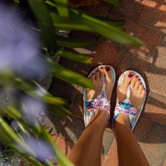 Gumbies Slingback Flip Flops W GSBWNMP