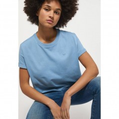 Mustang Κοντομάνικη Γυναικεία Μπλούζα Καλοκαιρινή Μπλε 10133875124