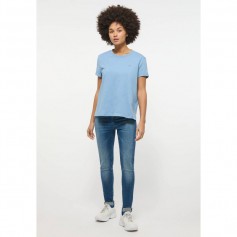 Mustang Κοντομάνικη Γυναικεία Μπλούζα Καλοκαιρινή Μπλε 10133875124