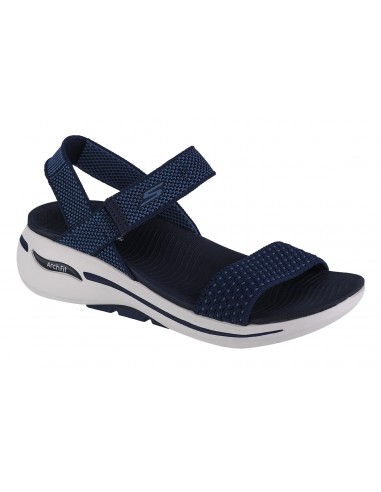 Skechers Go Walk Arch Fit Γυναικεία Σανδάλια Sporty σε Navy Μπλε Χρώμα 140264-NVY