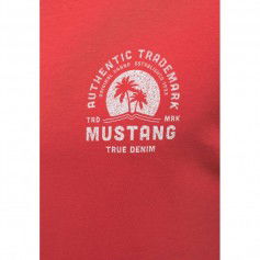 Mustang Ανδρικό T-shirt Κοντομάνικο Πορτοκαλί 1012515-7121