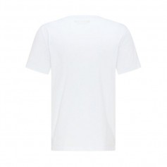 Mustang Ανδρικό T-shirt Κοντομάνικο Λευκό 1009534 2045