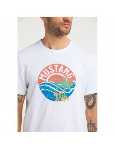 Mustang Logo Alex M Tshirt 1009534 2045