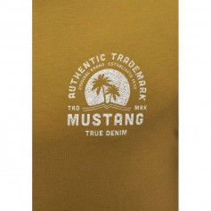 Mustang Ανδρικό T-shirt Κοντομάνικο Πράσινο 10125156370