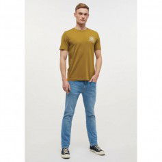 Mustang Ανδρικό T-shirt Κοντομάνικο Πράσινο 10125156370