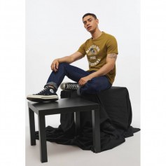 Mustang Ανδρικό T-shirt Κοντομάνικο Πράσινο 10125206370